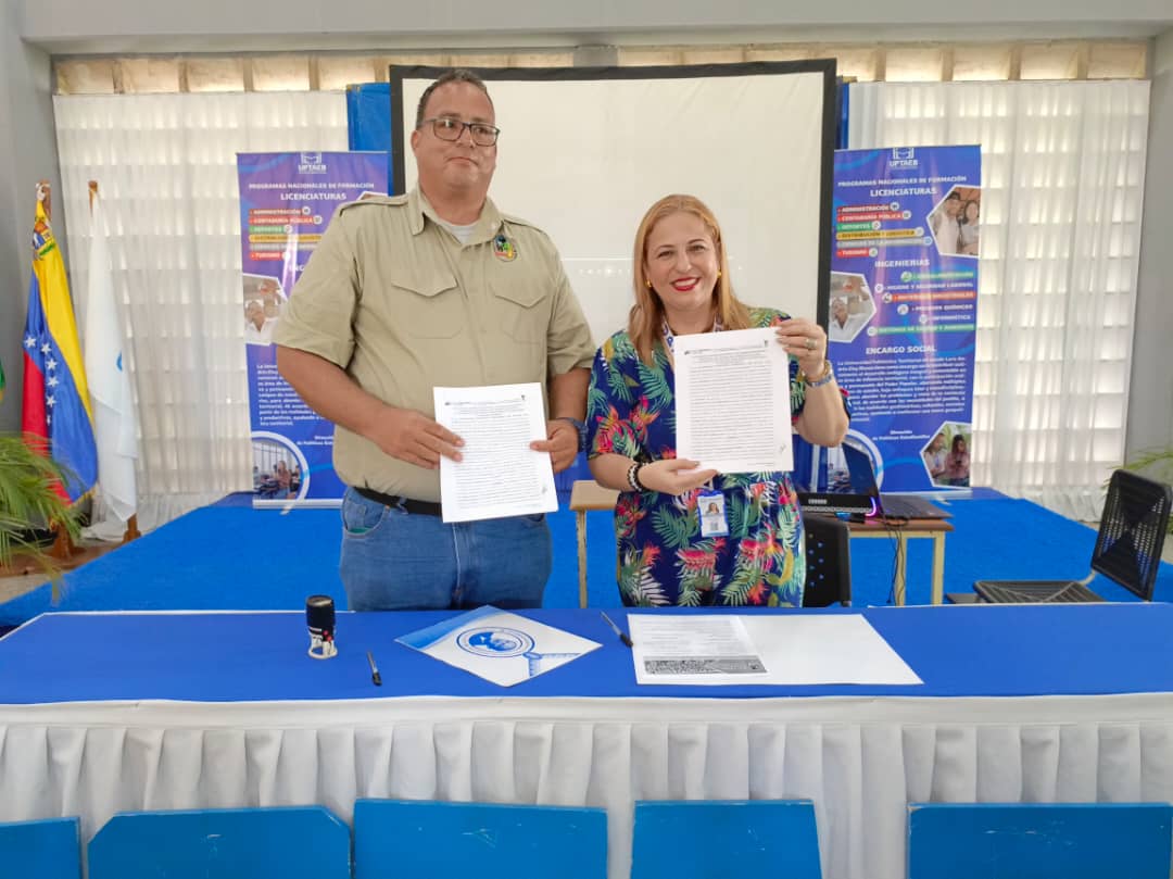 Uptaeb y Guardaparques Universitarios firman convenio para fortalecer la educación y conservación ambiental
