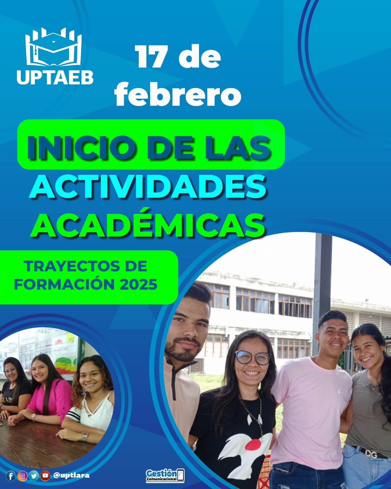 Inicio de actividades académicas