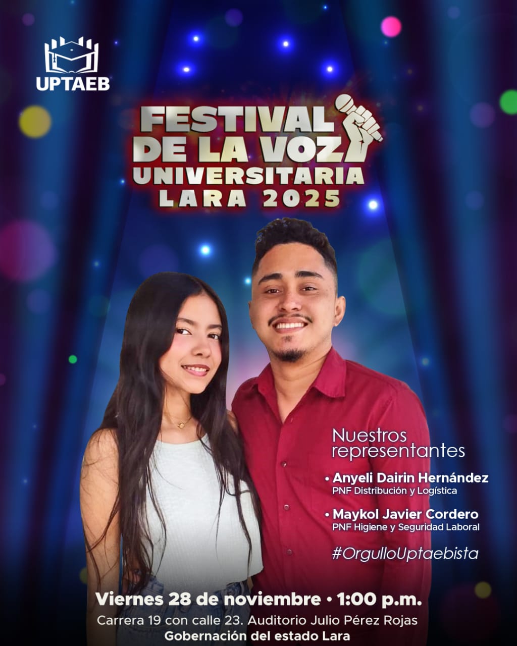 Festival de la voz universitaria Lara 2025