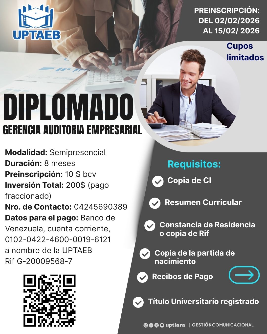Diplomado Gerencia Auditoría Empresarial