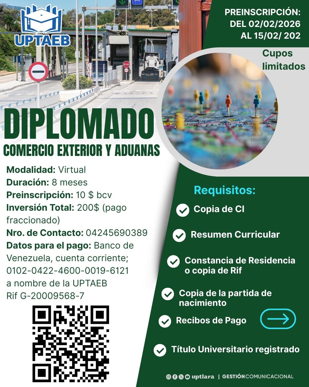 Diplomado Comercio Exterior y Aduanas