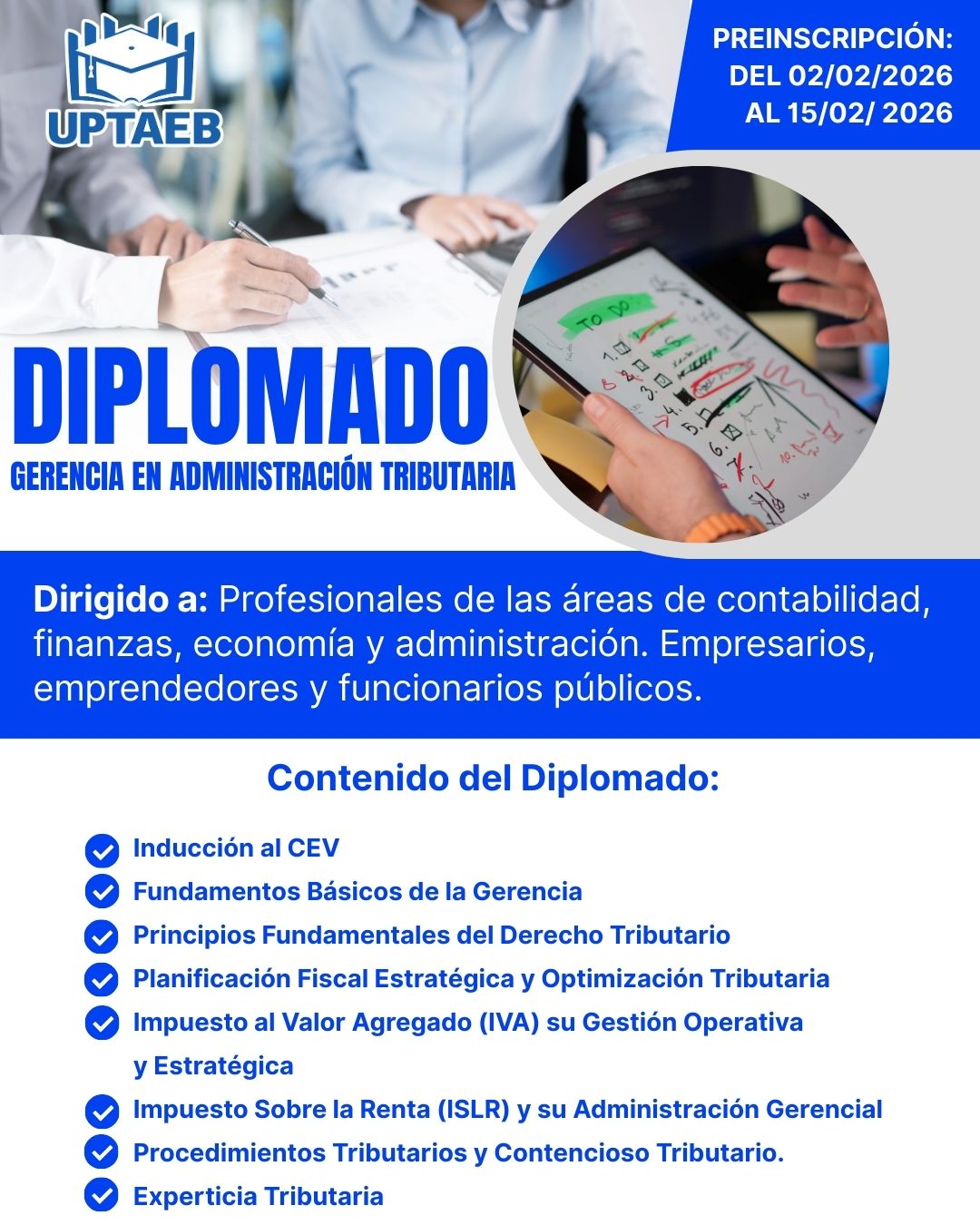 Contenido Diplomado Administración Tributaria